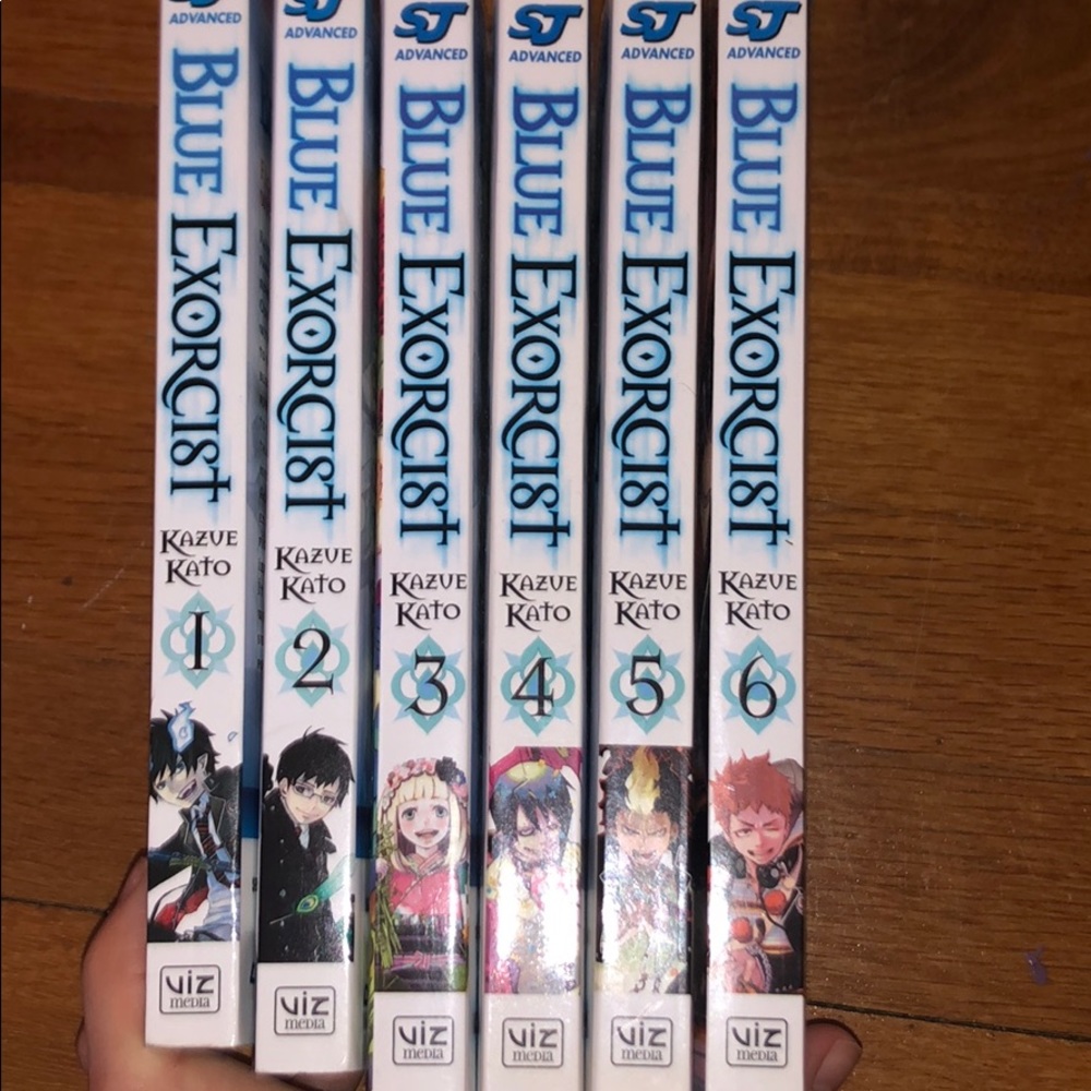 Blue Exorcist 1-6 (selling as a set $15 for all)!
